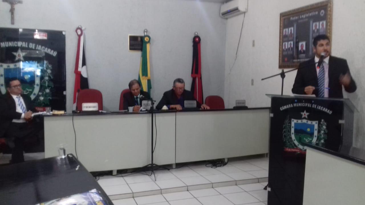 Câmara Municipal de Jacaraú volta aos trabalhos após recesso legislativo