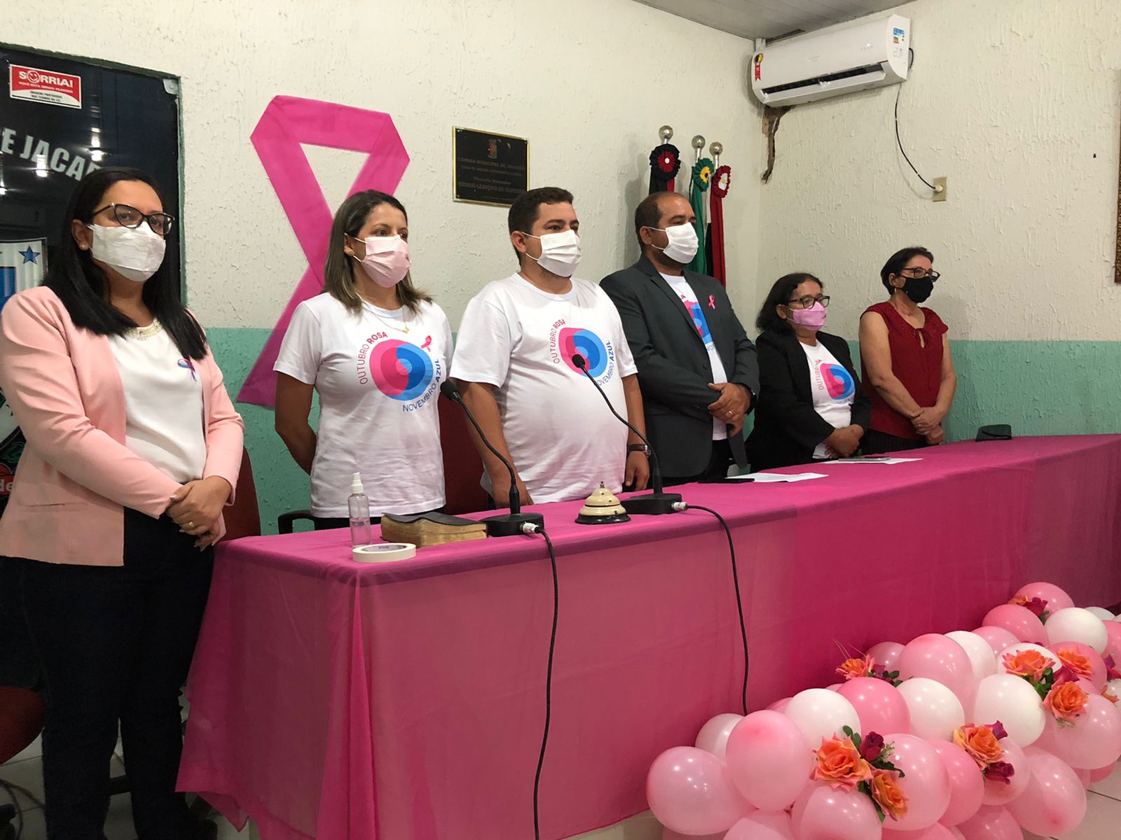 Outubro Rosa é celebrado em audiência pública pela Câmara de Jacaraú