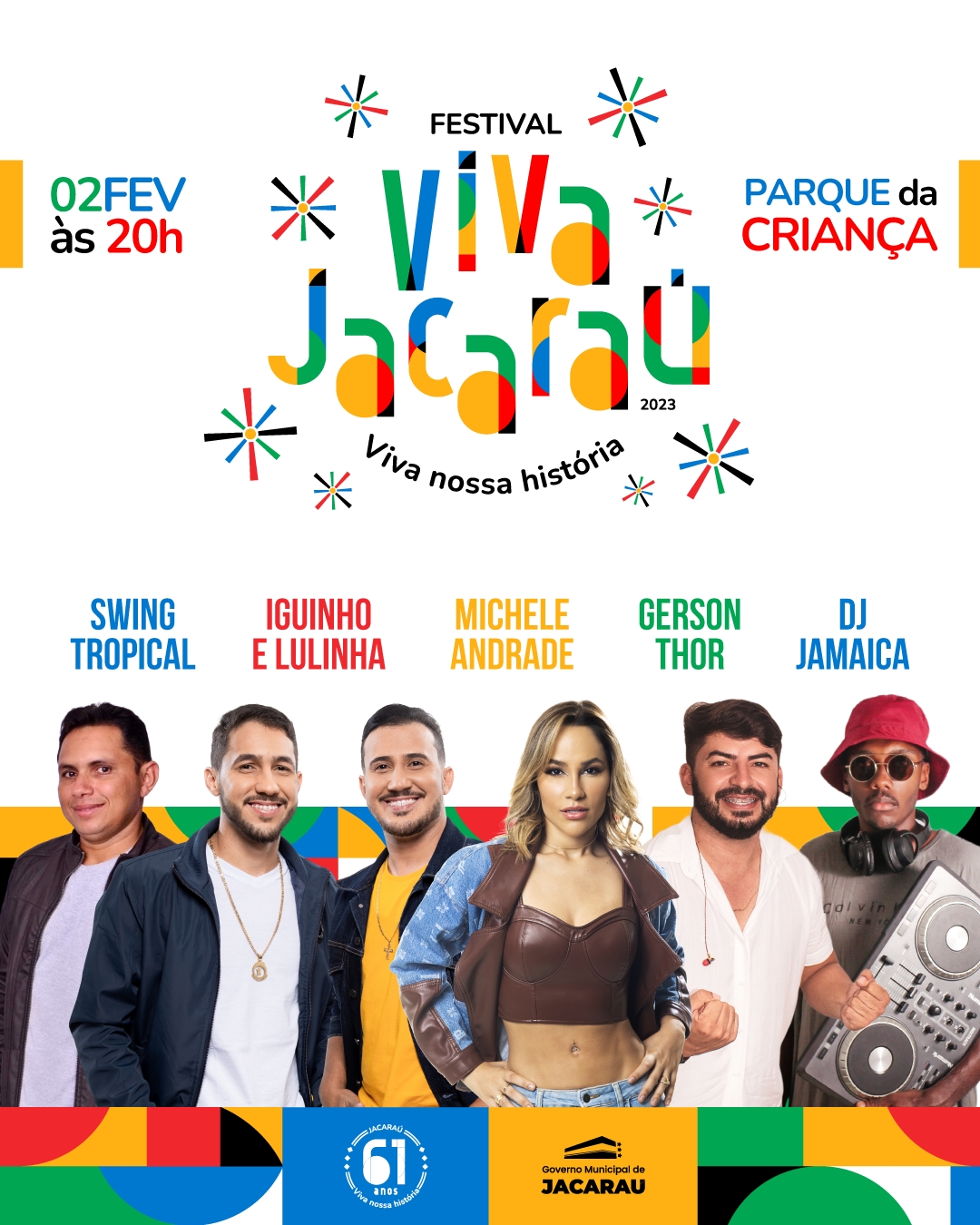 Confira a programação do Festival Viva Jacaraú